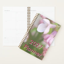 Lilac Bloesem Planner