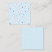 Lilac Bloomlets  Vierkante Visitekaartje (Voorkant / Achterkant)