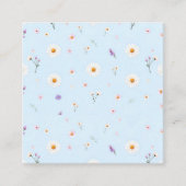 Lilac Bloomlets  Vierkante Visitekaartje (Voorkant)