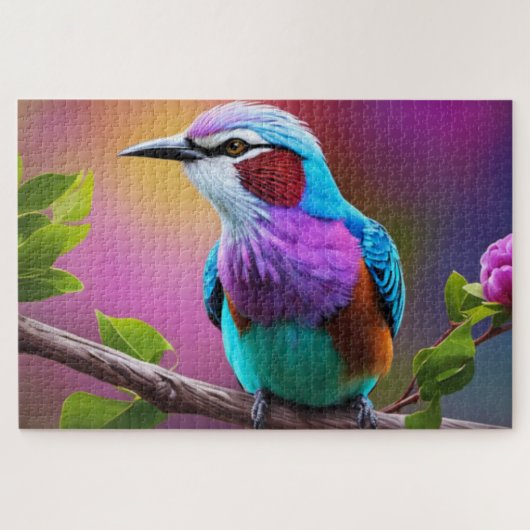 Lilac-Breasted Roller Legpuzzel (Horizontaal)