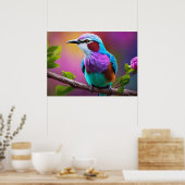 Lilac-Breasted Roller Poster (Keuken)