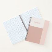 Lilac Cream Aanpasbaar Notitieboek (Binnen)