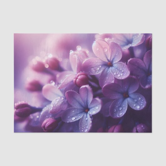 Lilac Decoupage Tissuepapier (Voorkant)
