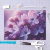 Lilac Decoupage Tissuepapier (Craft)