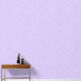 Lilac Diamond Geometric Purple Behang