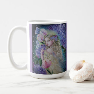 Lilac fairy mug koffiemok