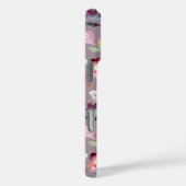Lilac Floral Pattern  Case-Mate iPhone Case (Achterkant / Rechts)