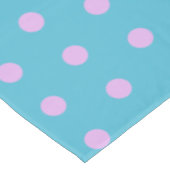 lilac-green dots doted gepunktete Tichsdecke Tafelkleed (Gekanteld)