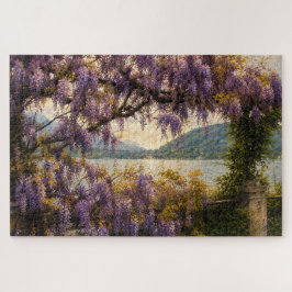 Lilac Italië Meer Uitzicht Puzzel