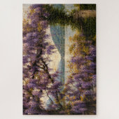 Lilac Italië Meer Uitzicht Puzzel (Verticaal)