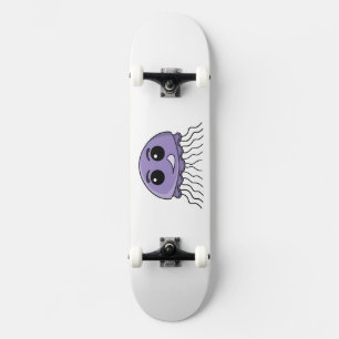 Lilac Jellyfriend Cartoon Persoonlijk Skateboard