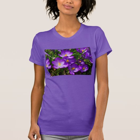 Lilac Krokussen T-Shirt (Voorkant)