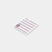 Lilac | Lined | Potted Succulent - Post-it® Notes (Schuin)