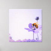 Lilac Minimalist Canvas Afdruk (Voorkant)