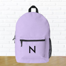 Lilac Monogram Elegant Mooi Modern Chic Trendy