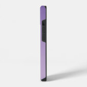Lilac op maat gemaakte monogramnaam iPhone hoesje (Linkerkant)