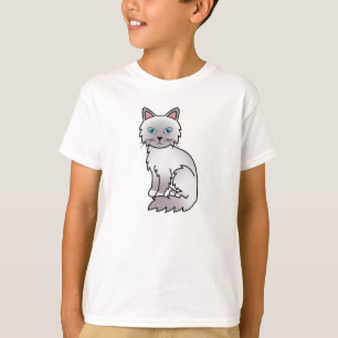 Lilac Point Birmaanse / Ragdoll kat T-shirt