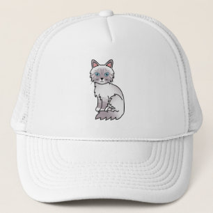 Lilac Point Tabby Birmaanse / Ragdoll kat Trucker Pet