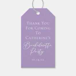 Lilac Purple Bachelorette Party Personalized Cadeaulabel