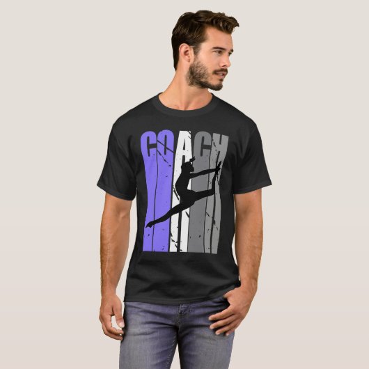 Lilac Purple Dance Coach Dance Instructor Dancer D T-shirt (Voorkant volledig)