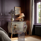 Lilac Reverie Ballerina, Floral & Damask Tile Set Inpakpapier Vel