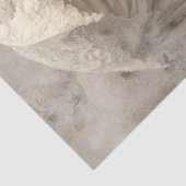 Lilac Reverie Vintage Ballerina, Dove & Lace  Tissuepapier (Detail)