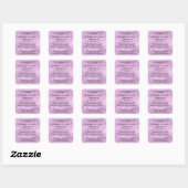Lilac Sparkles Parfum Rollerfles label (Vel)