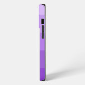 Lilac Strepen op maat gemaakte telefoonhoesjes met iPhone Hoesje (Linkerkant)