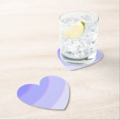 Lilac Swirls Papier Coaster Kartonnen Onderzetters (Insitu)