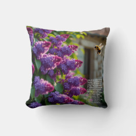 Lilac Symbolism  Kussen