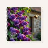 Lilac Symbolism Notitieboek (Voorkant)