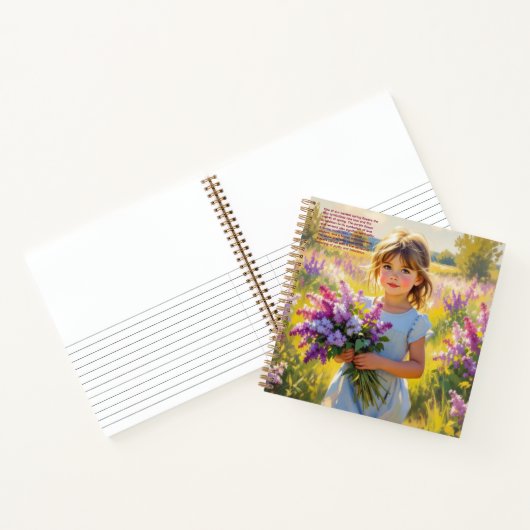 Lilac Symbolism Notitieboek (Binnen)