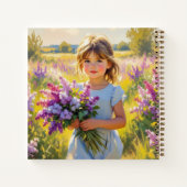 Lilac Symbolism Notitieboek (Achterkant)