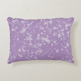 Lilac throw pillow accent kussen