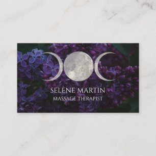 Lilac & Triple Moon business card Visitekaartje