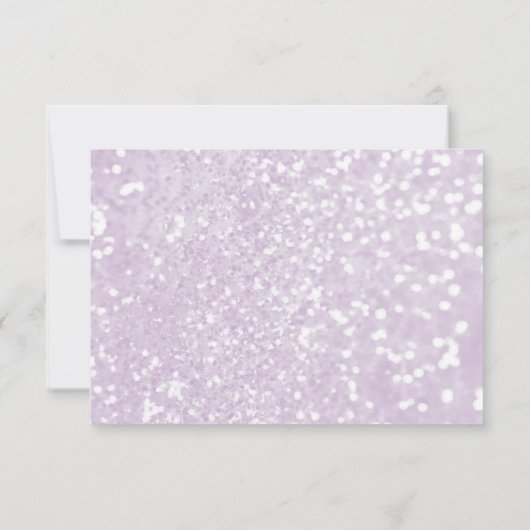 Lilac turquoise paarse marmer glitters Bedankt (Achterkant)