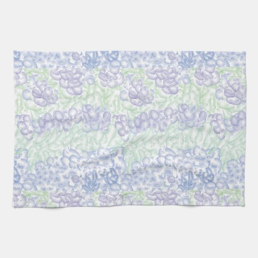 Lilac Watercolor Design Theedoek (Horizontaal)