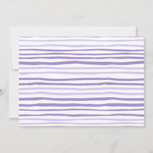 Lilac We Moved Y'all Moving Announcement Kaart (Achterkant)