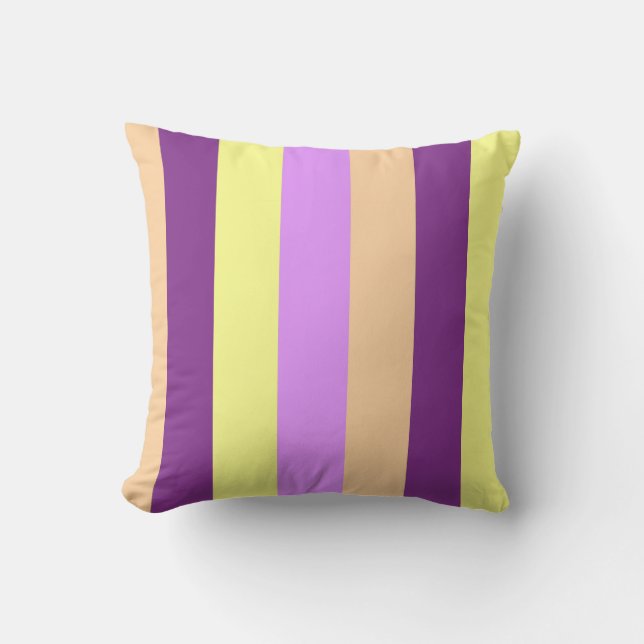 Lilac Weide Worp Kussen (Voorkant)