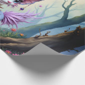 Lilac Whisper – Betoverde Boswachter. Cadeaupapier (Hoek)
