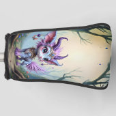 Lilac Whisper – Betoverde Boswachter. Golfheadcover (Voorkant)