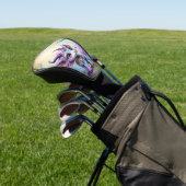 Lilac Whisper – Betoverde Boswachter. Golfheadcover (Insitu)