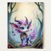 Lilac Whisper – Betoverde Boswachter.  Planner (Achterkant)