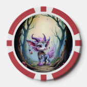 Lilac Whisper – Betoverde Boswachter.  Poker Chips (Voorkant)