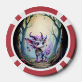 Lilac Whisper – Betoverde Boswachter.  Poker Chips (Achterkant)