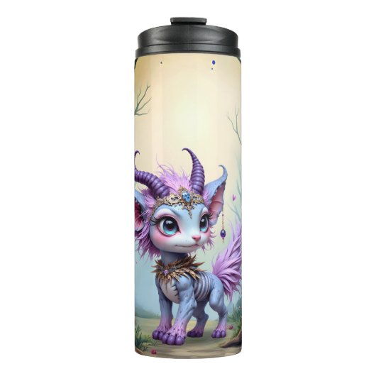Lilac Whisper – Betoverde Boswachter. Thermosbeker (Voorkant)
