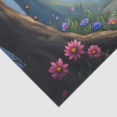Lilac Whisper – Betoverde Boswachter. Tissuepapier (Detail)