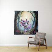Lilac Whisper – Betoverde Boswachter.  Wandkleed (In situ)