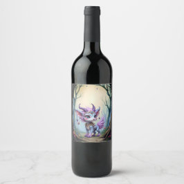 Lilac Whisper – Betoverde Boswachter. Wijn Etiket