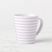 lilac-white –zweifarbig two-tone pastel latte mok (Rechterhoek)